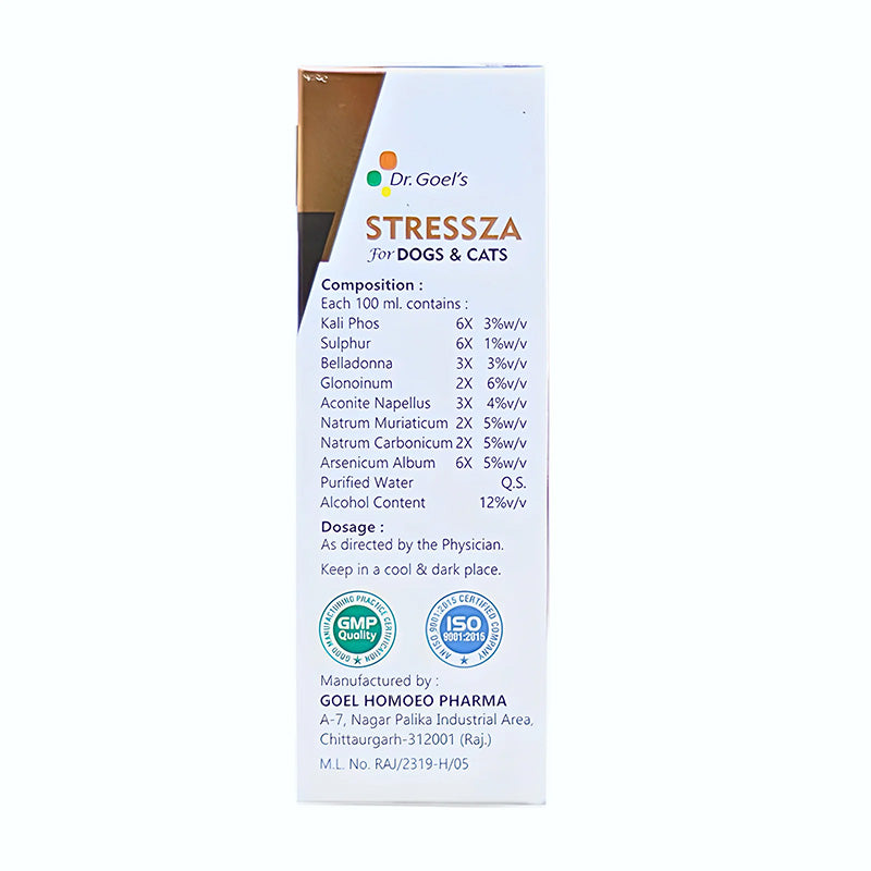 STRESSZA for Pets 30ml For Stress and Anxiety