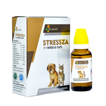 Stressza Homeopathic medicine for stress & anxiety in dogs and cats