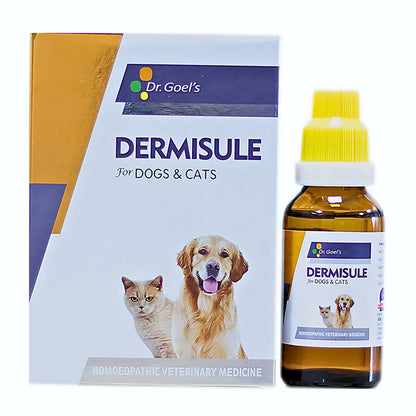 Super Protection For Skin And Fur Dermisule + Skin & Coat + Ticks & Flea Shampoo + Aloevera Shampoo + Anti Dandruff Shampoo (Combo)