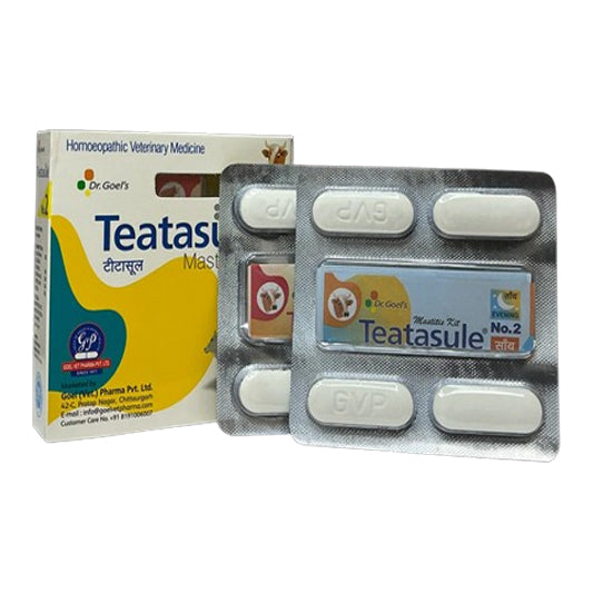 TEATASULE MASTITIS KIT for Cattle acute, sub-acute, and clinical Mastitis