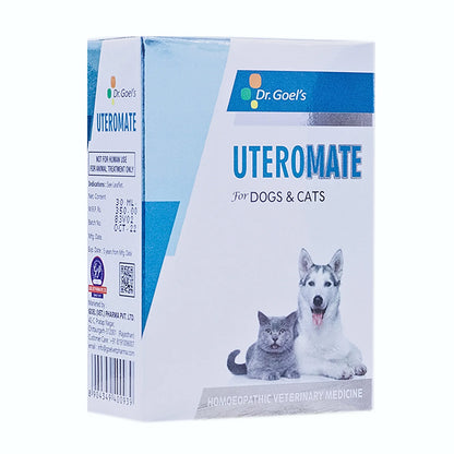 UTEROMATE DROPS for PETS 30ML For UTERINE Troubles in Females