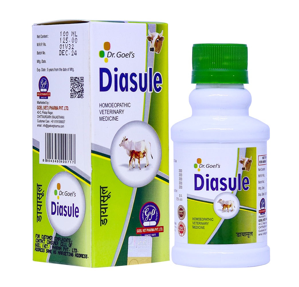 DIASULE for CATTLE – 100ML For All sorts of Diarrhea