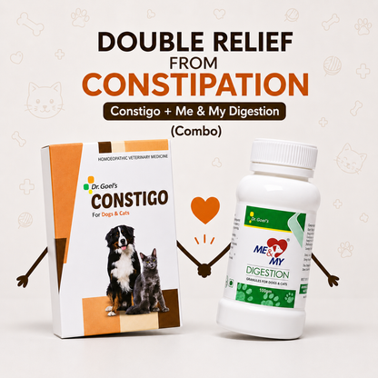 Double Relief From Constipation Constigo + Me & My Digestion (Combo)