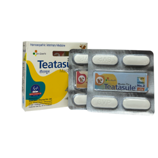 Teatasule Mastitis kit for cow and buffalo