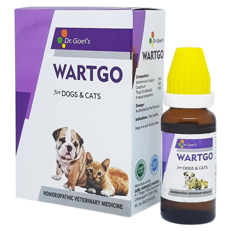 how do you get rid of warts on dogs naturally