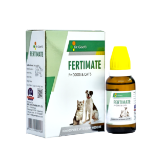 FERTIMATE DROPS is the homeopathic medicine for dogs & cats it helps in Infertility